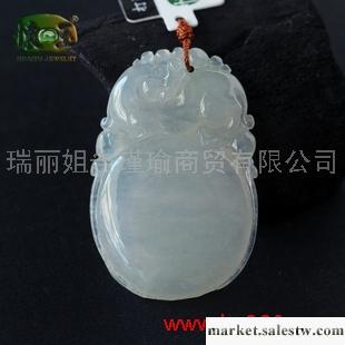 供應冰糯種精雕招財進寶吊墜n1249工廠,批發,進口,代購