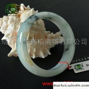 供應細糯種黃翡飄花翡翠手鐲n1250（57.5）工廠,批發,進口,代購