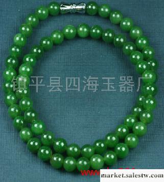 供應批發和田碧玉項鏈 碧玉圓珠（圓潤輩工廠,批發,進口,代購