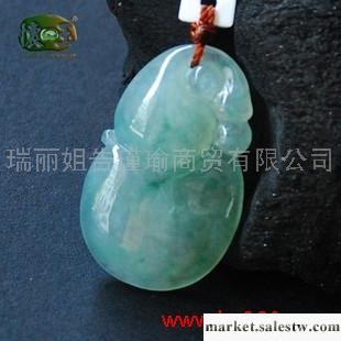 供應冰種翡翠飄花精雕福祿吊墜n1405工廠,批發,進口,代購