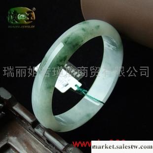 供應冰糯種飄花翡翠手鐲n9514（57.5）工廠,批發,進口,代購