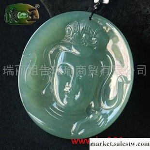 供應冰種蘭水精雕觀世音吊墜n2753工廠,批發,進口,代購