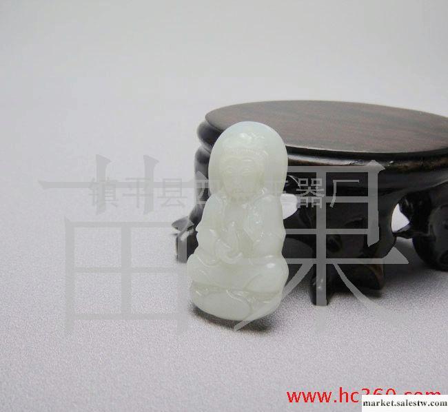 供應批發和田白玉觀音菩薩掛件工廠,批發,進口,代購
