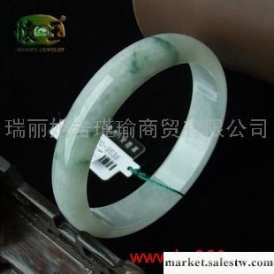供應冰糯種飄花翡翠手鐲n9538（57.7）工廠,批發,進口,代購
