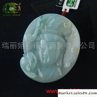 供應細糯種飄花精雕觀音吊墜n2505工廠,批發,進口,代購