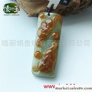 供應細糯種紅翡精雕福在眼前吊墜n1724工廠,批發,進口,代購