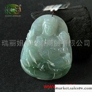 供應冰糯種飄花精雕觀音吊墜n1972工廠,批發,進口,代購