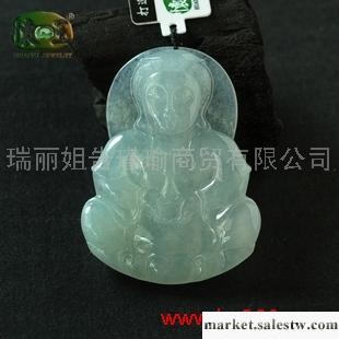 供應冰糯種精雕觀音吊墜n1585工廠,批發,進口,代購