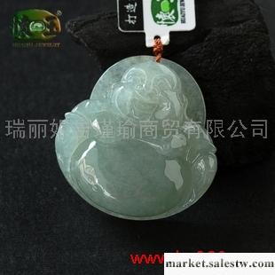 供應冰糯種蘭水精雕佛公吊墜n7195工廠,批發,進口,代購