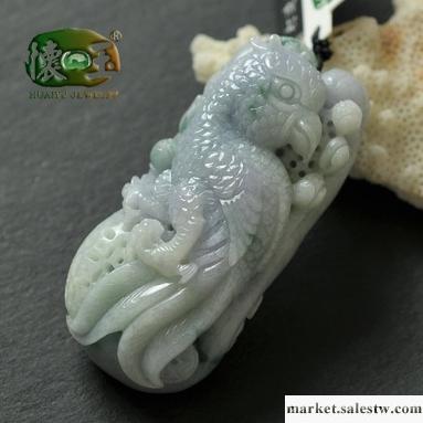 供應懷玉糯種紫羅蘭精雕鸚鵡吊墜n0937工廠,批發,進口,代購