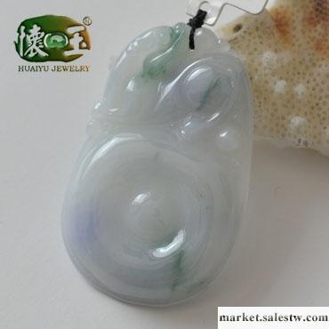供應懷玉冰糯種飄花招財進寶吊墜n4154工廠,批發,進口,代購
