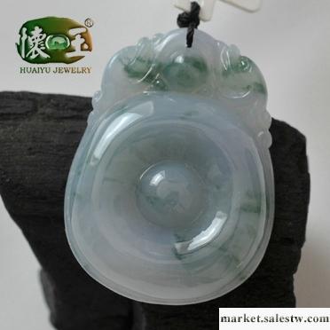 供應懷玉冰糯種飄花時來運轉吊墜n4155工廠,批發,進口,代購