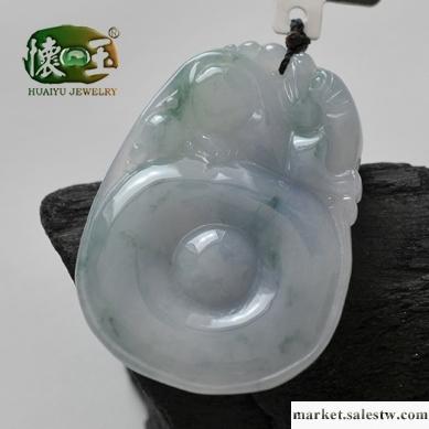 供應懷玉冰糯種飄花招財進寶吊墜n4159工廠,批發,進口,代購