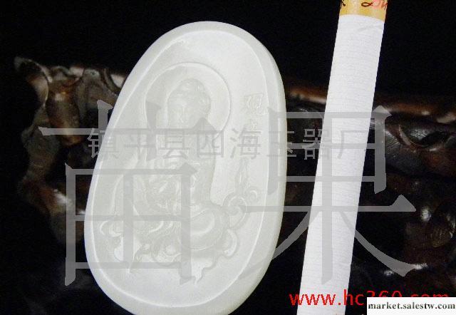 供應批發和田白玉如意觀音 蘇州工藝白誘工廠,批發,進口,代購