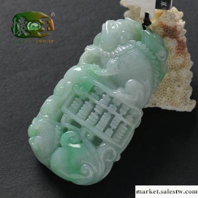 供應懷玉細糯種精雕精打細算吊墜n0748工廠,批發,進口,代購