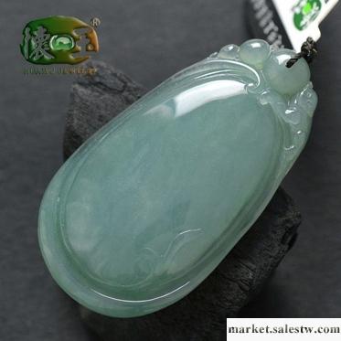 供應懷玉冰糯種蘭水如意吊墜n0441工廠,批發,進口,代購