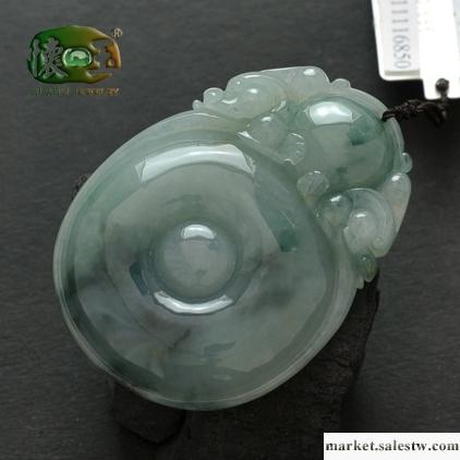 供應懷玉細糯種精雕雙龍護主吊墜n6850工廠,批發,進口,代購