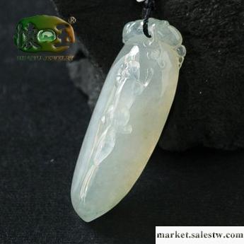 供應懷玉冰種精雕福瓜吊墜n1543工廠,批發,進口,代購