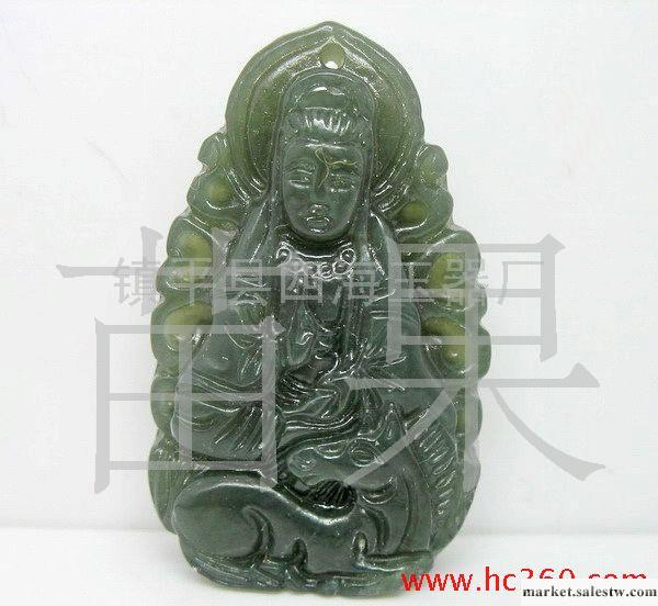 供應批發和田青玉十二生肖馬本命佛大勢工廠,批發,進口,代購