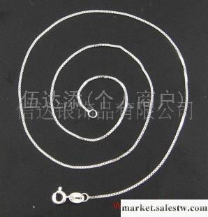 供應Y012 16寸1.0mm盒仔鏈，純銀項鏈批發工廠,批發,進口,代購