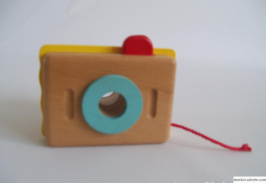 木質經典玩具  小朋友 學當拍攝家  木質照相機批發・進口・工廠・代買・代購