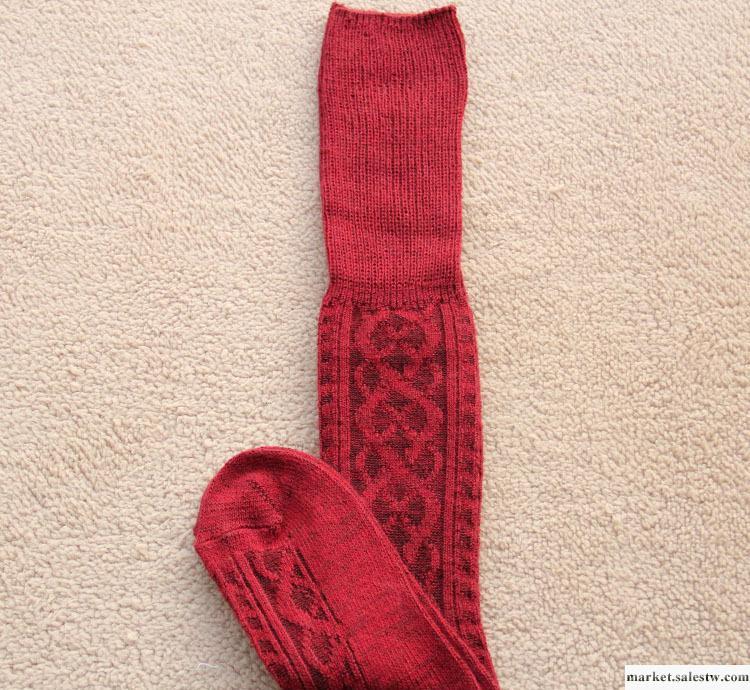 日系外貿余單羊毛襪 高筒襪 膝下堆堆襪 冬季保暖襪  3305#工廠,批發,進口,代購