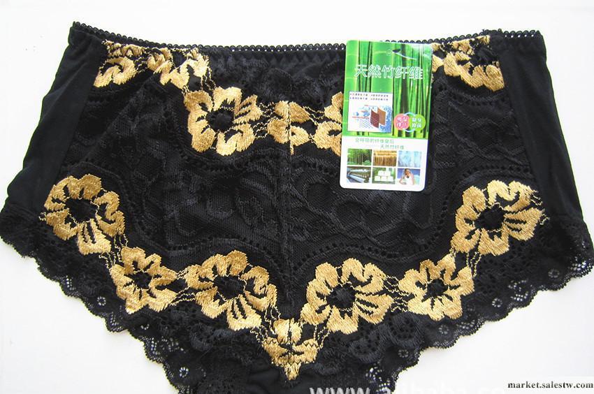 一件代發 曼爾情8816#竹碳 日系竹纖維蕾絲褸空低腰女士內褲工廠,批發,進口,代購