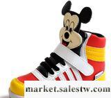 【特價】HM最新時尚可愛米老鼠卡通款外貿童鞋1107-DH059黃紅色批發・進口・工廠・代買・代購