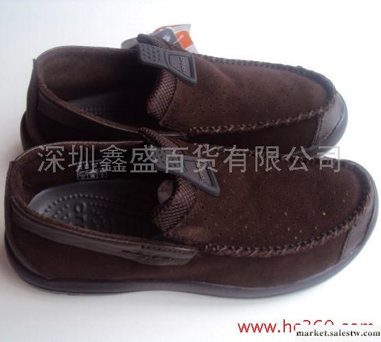 外貿原單 Crocs 卡洛馳 LINDEN 林登 真皮 男鞋工廠,批發,進口,代購