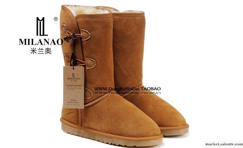 廠家 2011新款米蘭奧雪地靴 防水高筒牛角扣女靴5813工廠,批發,進口,代購