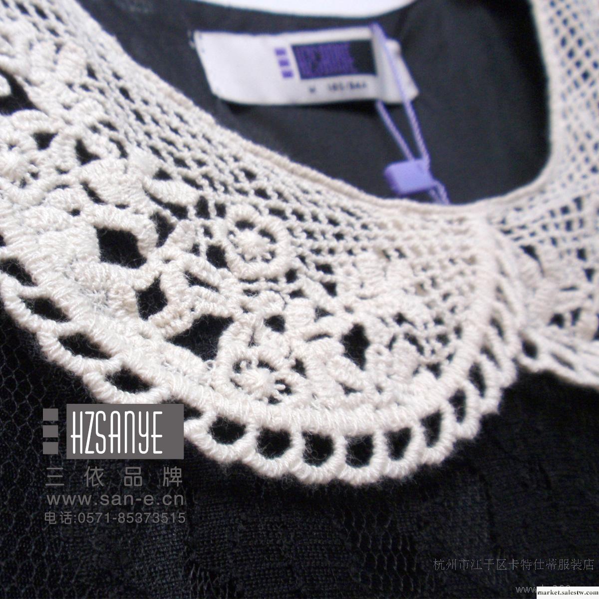 2012夏裝 日系新款  蝴蝶領 荷葉邊 蕾絲連衣裙 2999 兩色工廠,批發,進口,代購