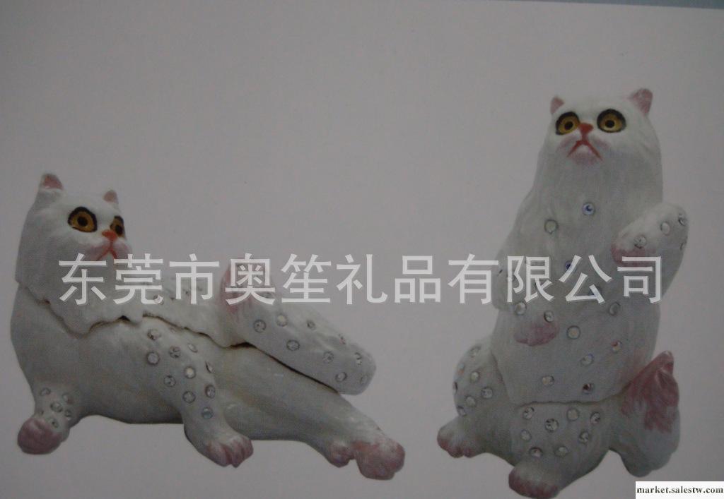 供應奧笙DSC04027生產貓貓工藝禮品  動物珠寶盒工廠,批發,進口,代購