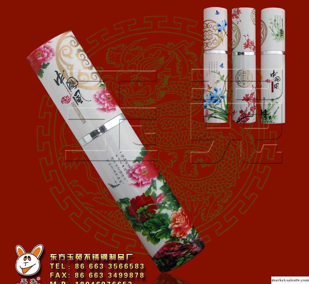 中國風 不銹鋼筷叉匙  餐具三件套 簡裝  精美禮品  方便衛生批發・進口・工廠・代買・代購