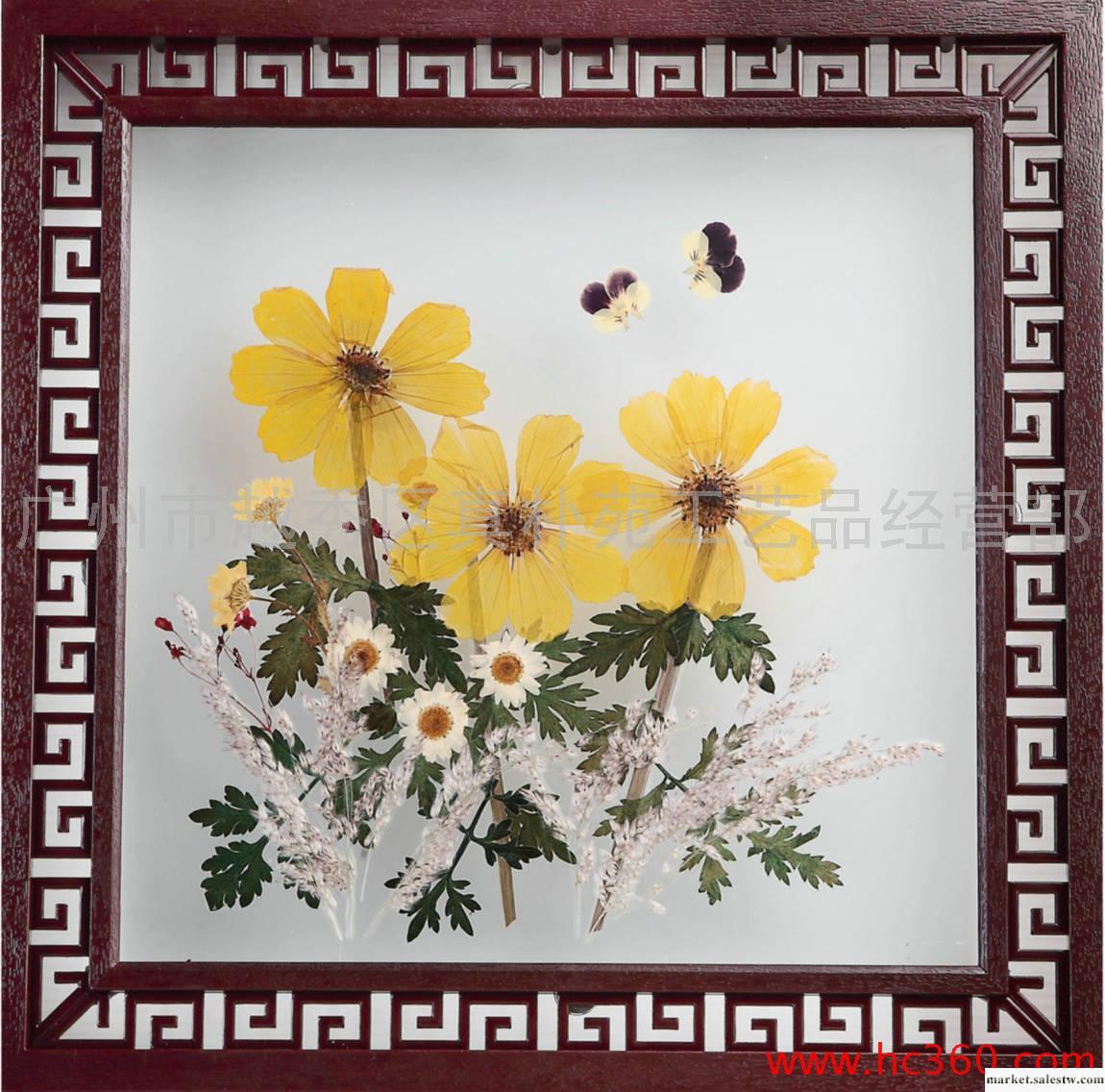 供應押花工藝品 真花制作 手工藝品 禮品 裝飾品 押花玻璃畫 BB1200-18工廠,批發,進口,代購