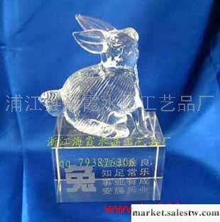 供應水晶禮品 生肖禮品 新疆禮品 北京生肖擺件 兔年禮品工廠,批發,進口,代購