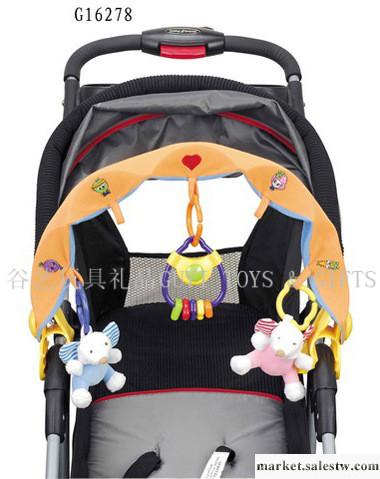 供應嬰兒車推車扁拱門布絨公仔吊飾玩具禮品 掛鈴公仔工廠,批發,進口,代購