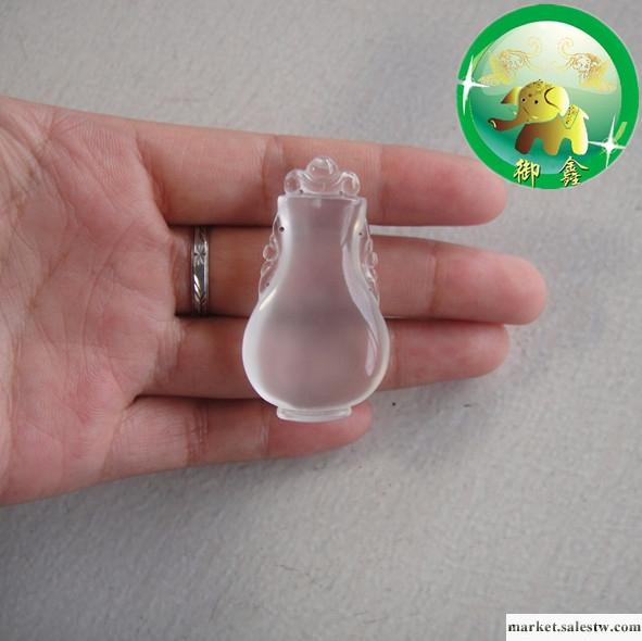供應騰沖【御鑫】品牌，天然A貨水沫玉福氣寶瓶平安吊墜禮品工廠,批發,進口,代購
