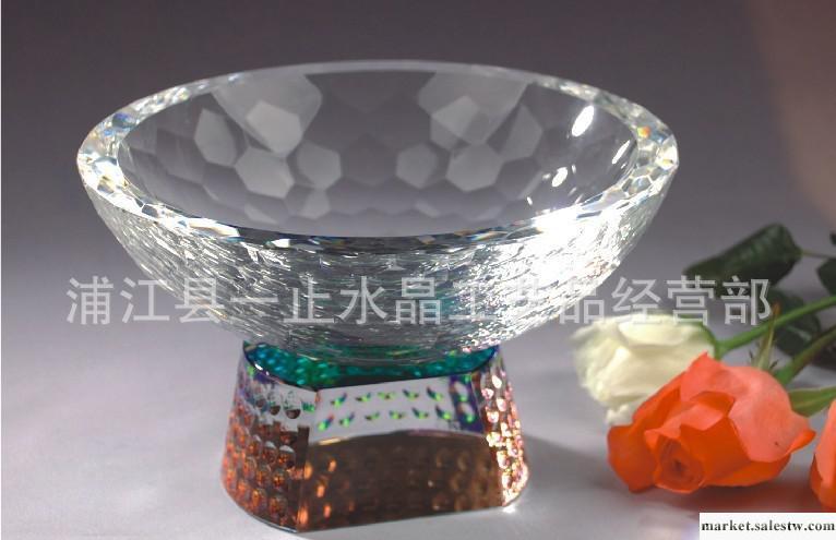 【廠家直銷】k9料水晶果盤，水晶賞盤，水果盤 水晶盤子 水晶禮品工廠,批發,進口,代購