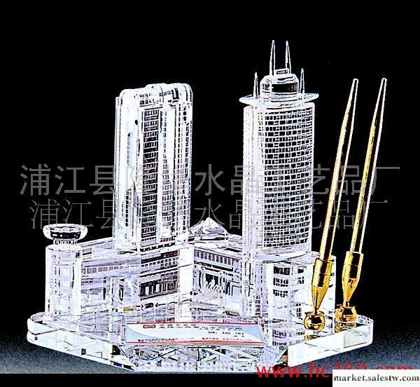供應浦江隆華水晶廠承接加工定做K9水晶樓模以及水晶禮品工廠,批發,進口,代購