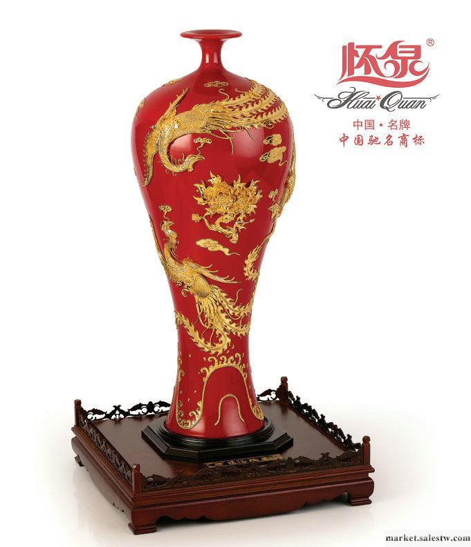 廠家 62CM美人瓶(金龍) 精薈陶瓷禮品 韻雅陶瓷禮品工廠,批發,進口,代購